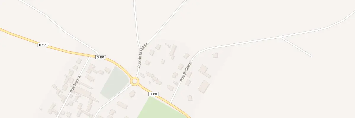 Plan du 3 Rue Bellevue à Argœuves