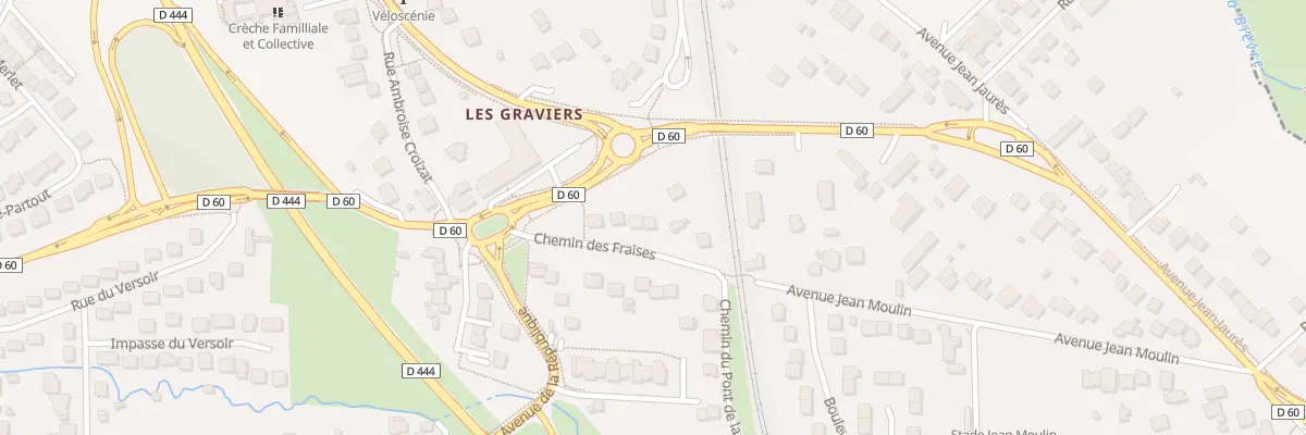 Plan du 9 Che des Fraises à Igny