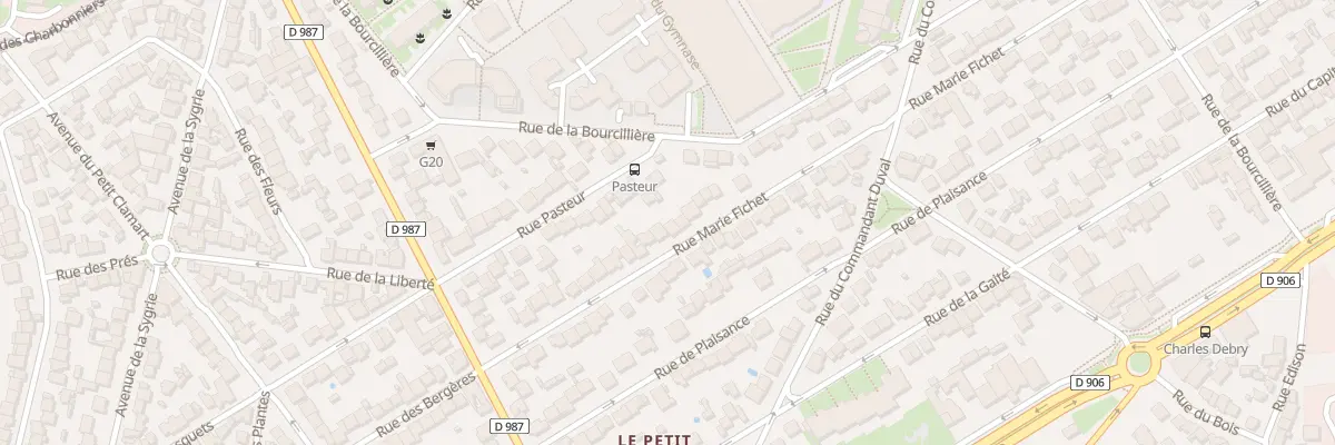 Plan du 104 Rue Marie Fichet à Clamart