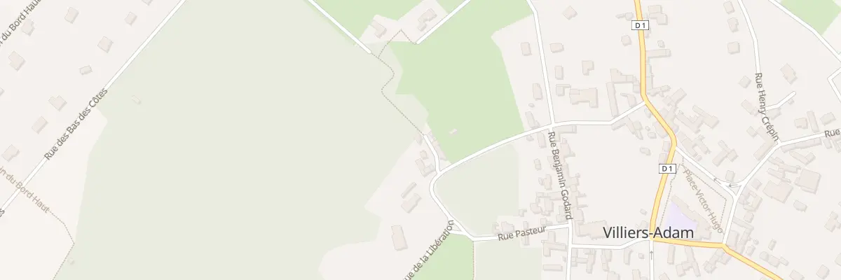 Plan du 5 Rle de l’Isle Adam à Villiers-Adam