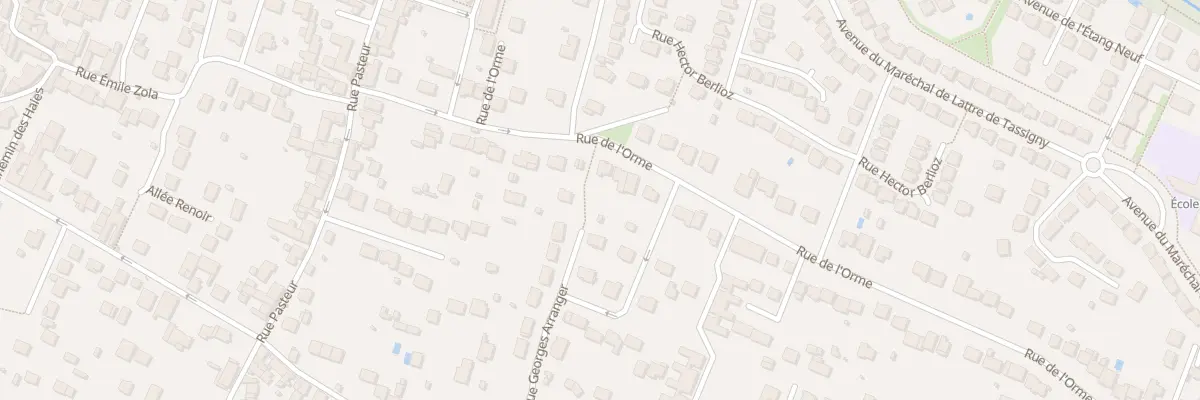 Plan du 20 Rue de l’Orme à Marcoussis