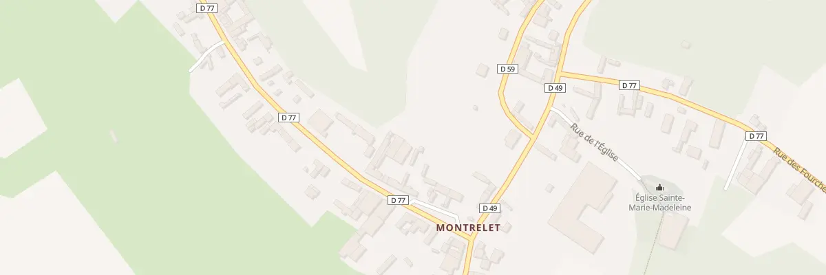Plan du 12 Rue de Berneuil à Fieffes-Montrelet