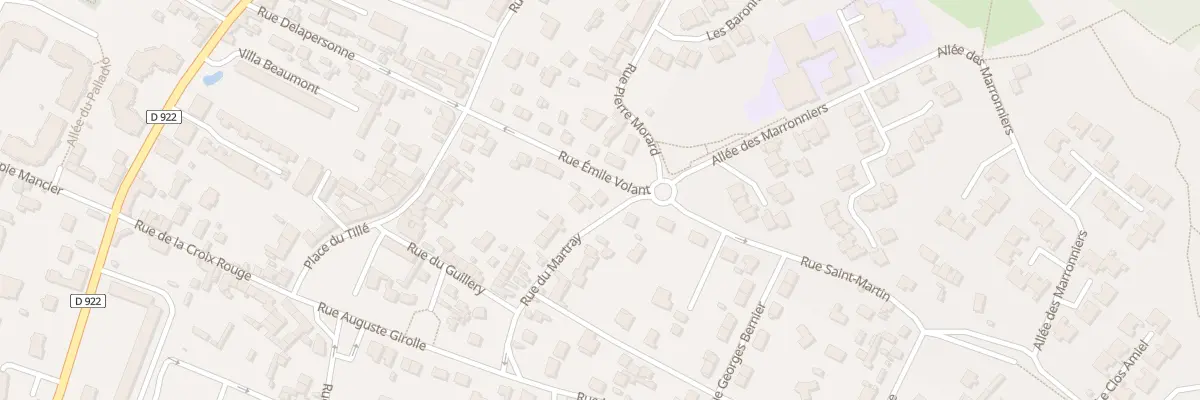 Plan du 4 Rue du Martray à L’Isle-Adam