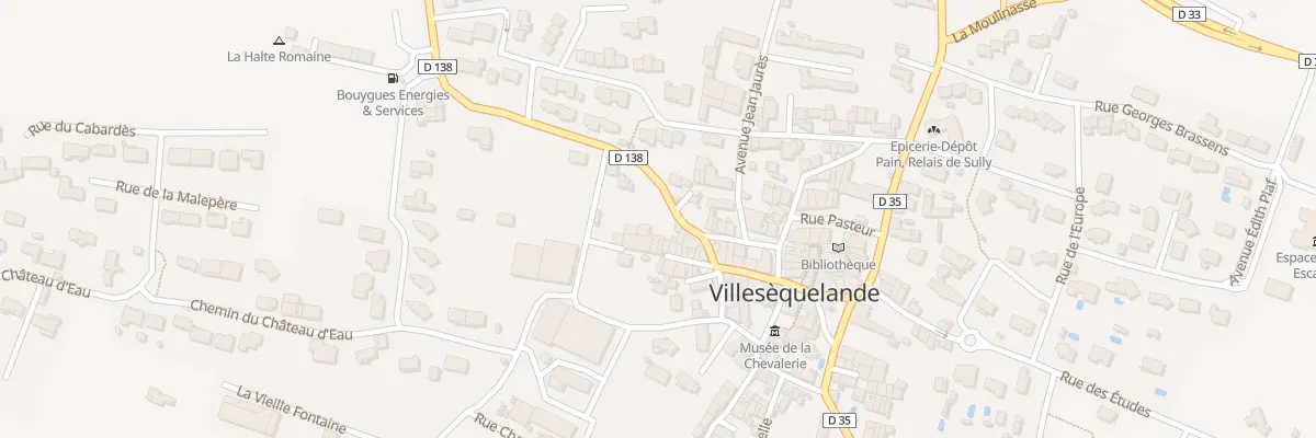 Plan du 7 Rue St Roch à Villesèquelande