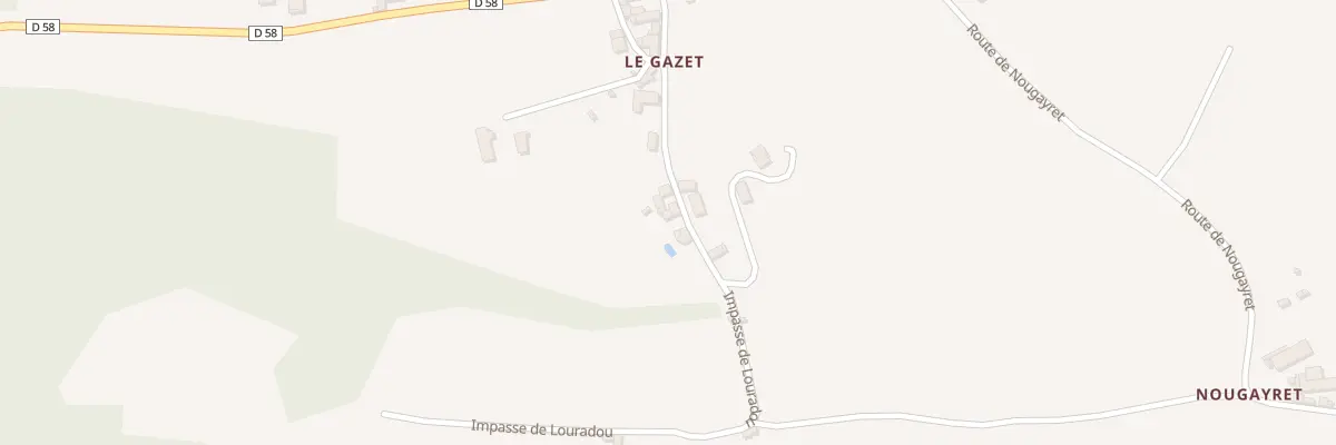 Plan du 5185 Le Gazet à Crespin