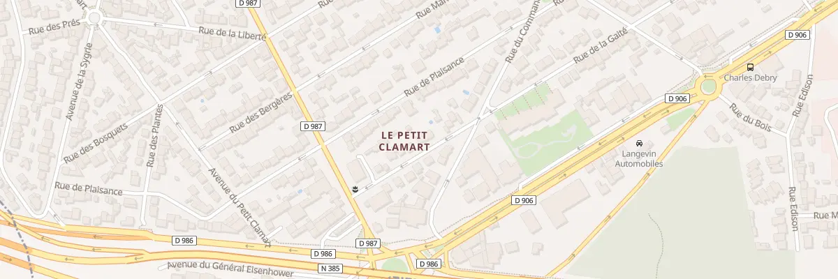 Plan du 66 Rue de la Gaité à Clamart