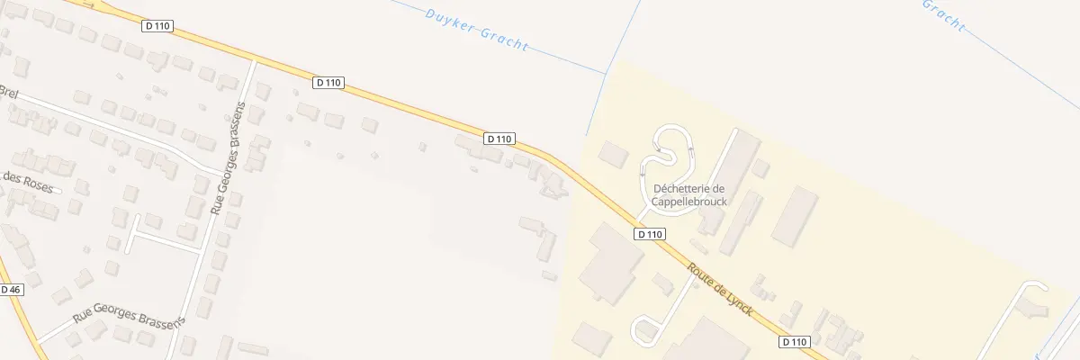 Plan du 926 Rte de Lynck à Cappelle-Brouck