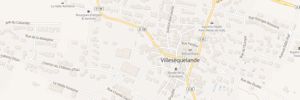 Plan du 16 Rue Fabre d’Eglantine à Villesèquelande