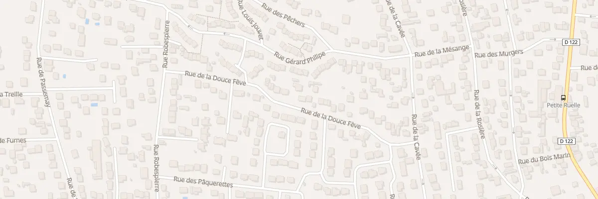 Plan du 34B Rue de la Douce Feve à Argenteuil