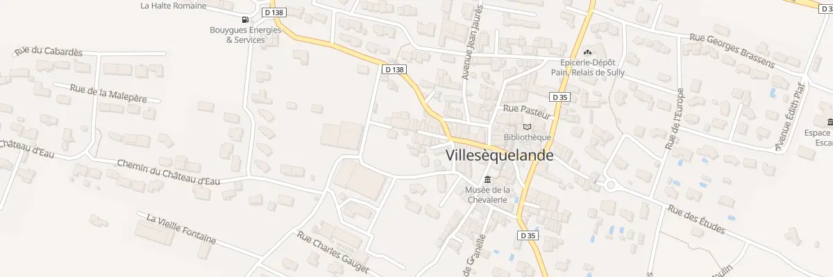 Plan du 7 Rue Fabre d’Eglantine à Villesèquelande