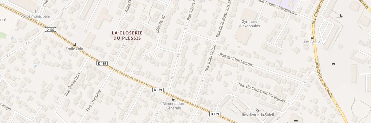 Plan du 14 Rue Albert Alline au Plessis-Bouchard