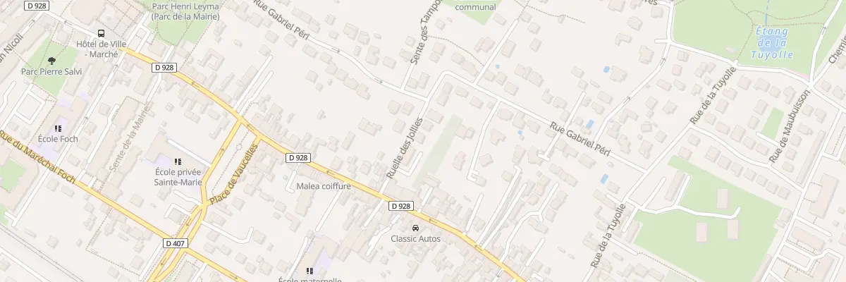 Plan du 4 Rle des Jollies à Taverny