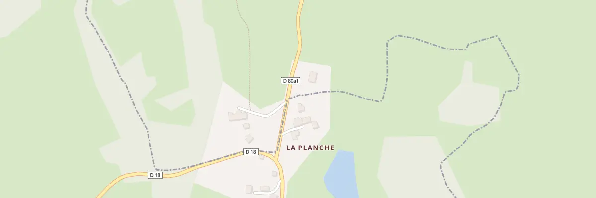 Plan du 3 La Planche à Saint-Pardoux-le-Neuf
