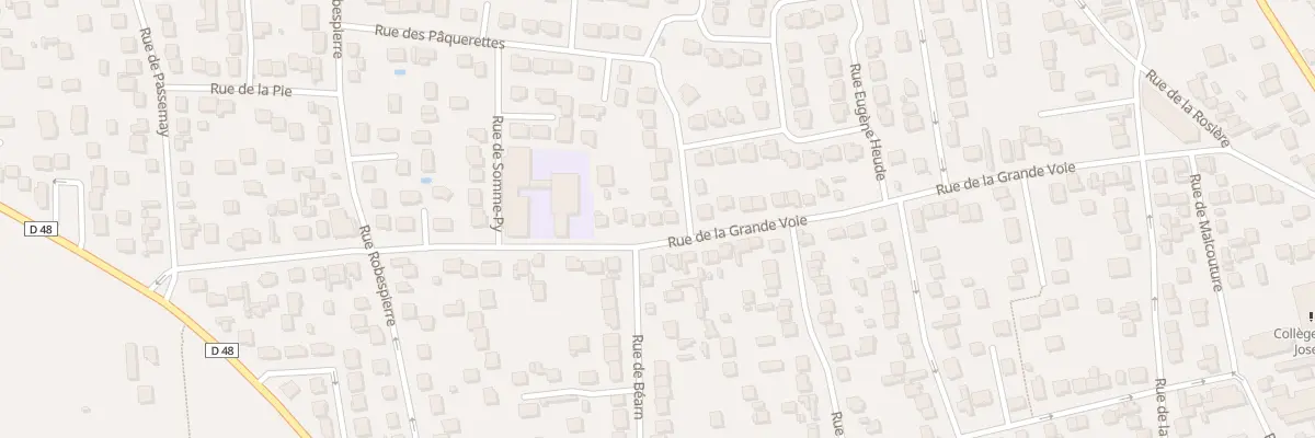 Plan du 62 Rue de la Grande Voie à Argenteuil
