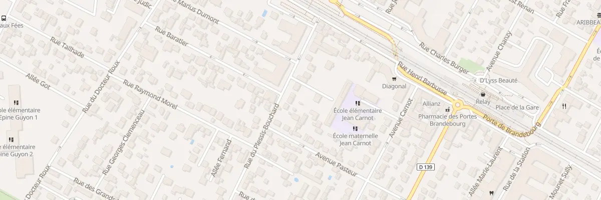 Plan du 132 Rue du Plessis Bouchard à Franconville