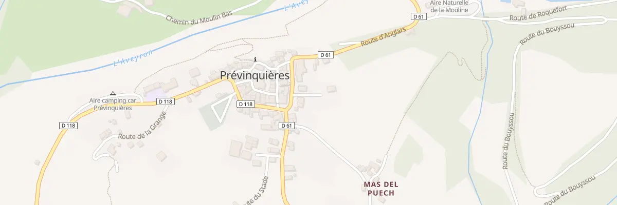 Plan du 5004 Previnquieres à Prévinquières