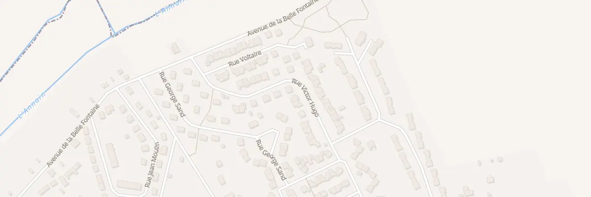 Plan du 22 Rue Victor Hugo à Mehun-sur-Yèvre