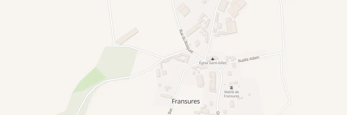 Plan du 5030 Rue de la Terrière à Fransures
