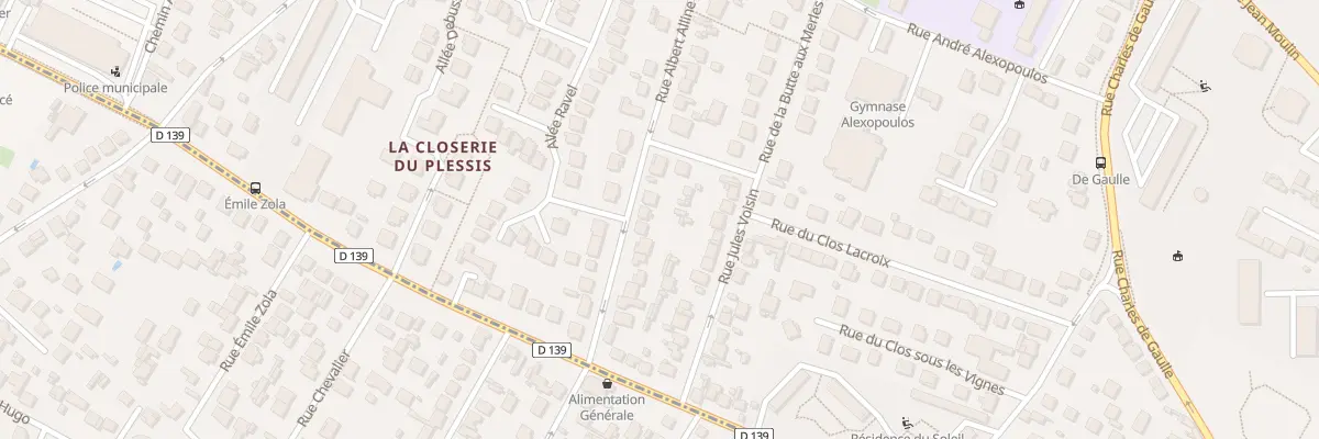 Plan du 18 Rue Albert Alline au Plessis-Bouchard