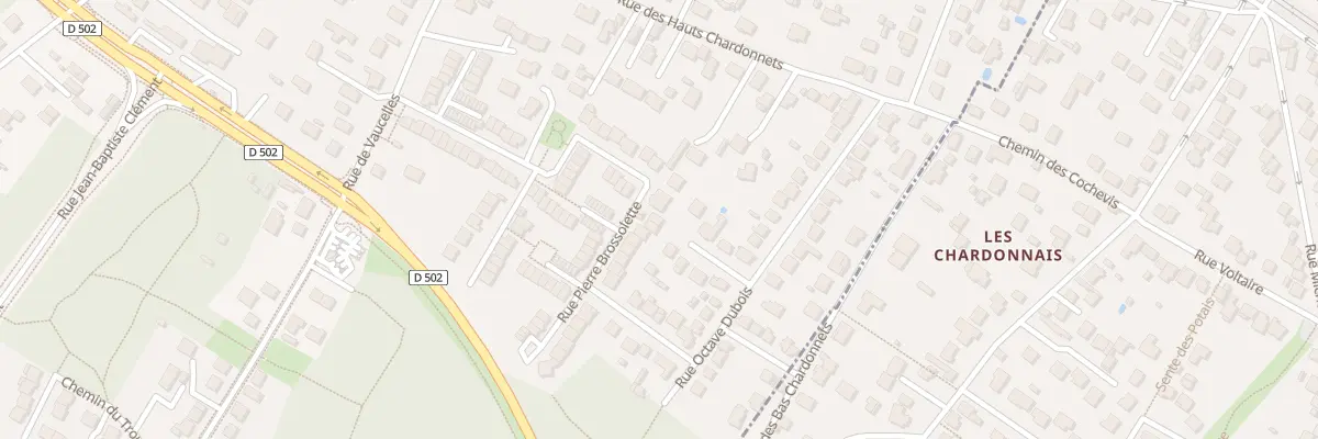 Plan du 58 Rue Pierre Brossolette à Taverny