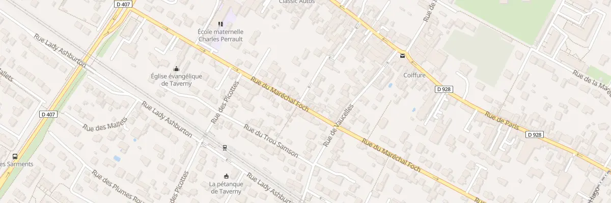 Plan du 78 Rue du Maréchal Foch à Taverny