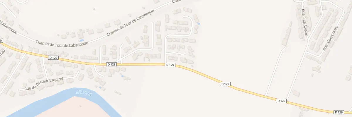 Plan du 4 Rue du Colonel Maury à Limoux