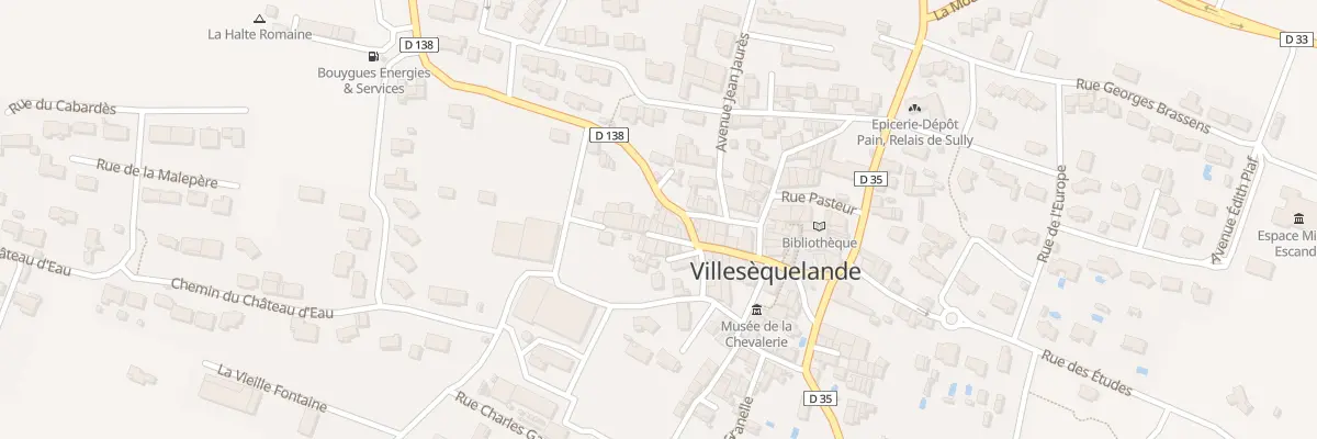 Plan du 12 Rue Fabre d’Eglantine à Villesèquelande
