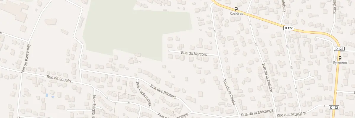 Plan du 15 Rue du Vercors à Argenteuil