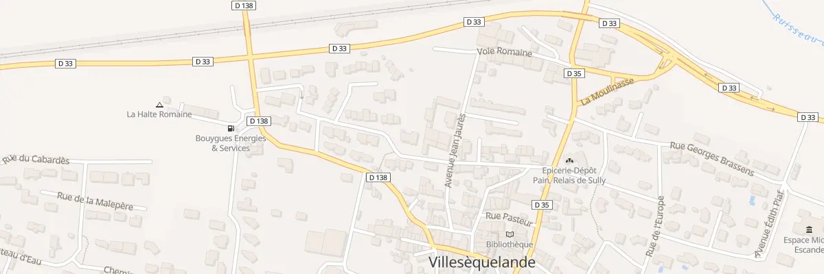 Plan du 6 Rue du Lauragais à Villesèquelande