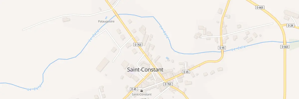 Plan du 1 Rue du Cantou à Saint-Constant-Fournoulès
