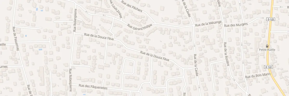 Plan du 34 Rue de la Douce Feve à Argenteuil