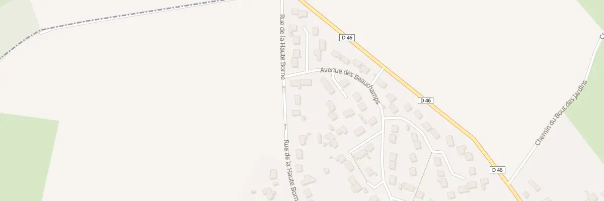 Plan du 380 Rue de Haute Borne à Lachapelle-Saint-Pierre