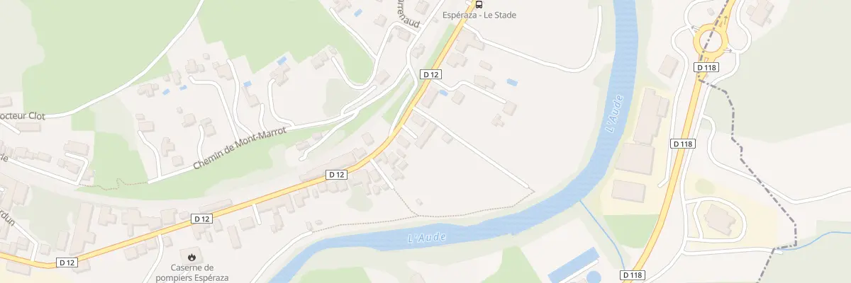Plan du 66B Av de Carcassonne à Espéraza