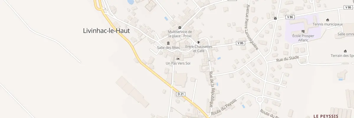 Plan du 90A Rue du Coustalou à Livinhac-le-Haut