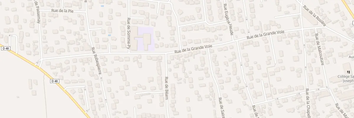 Plan du 67 Rue de la Grande Voie à Argenteuil