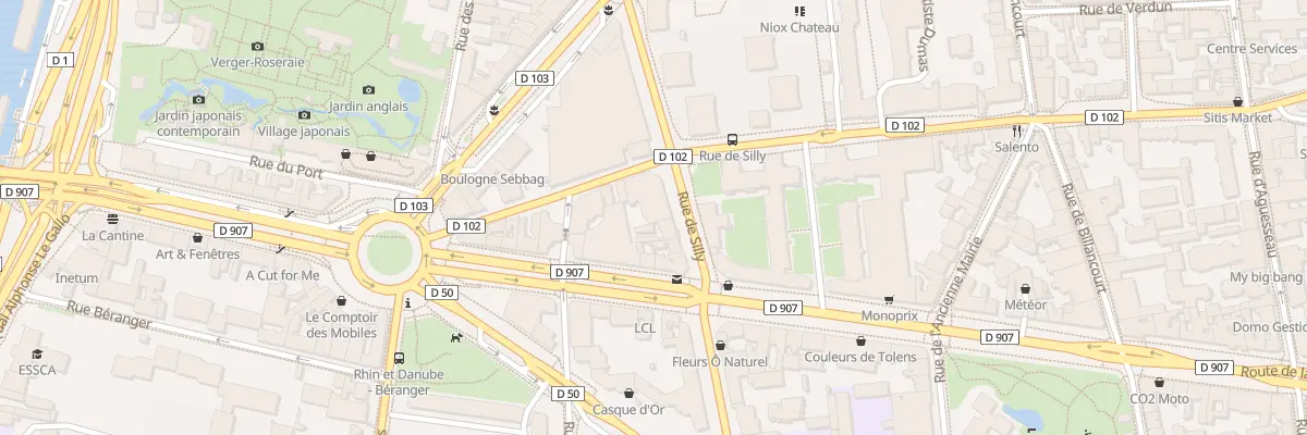 Plan du 149 Rue de Paris à Boulogne-Billancourt