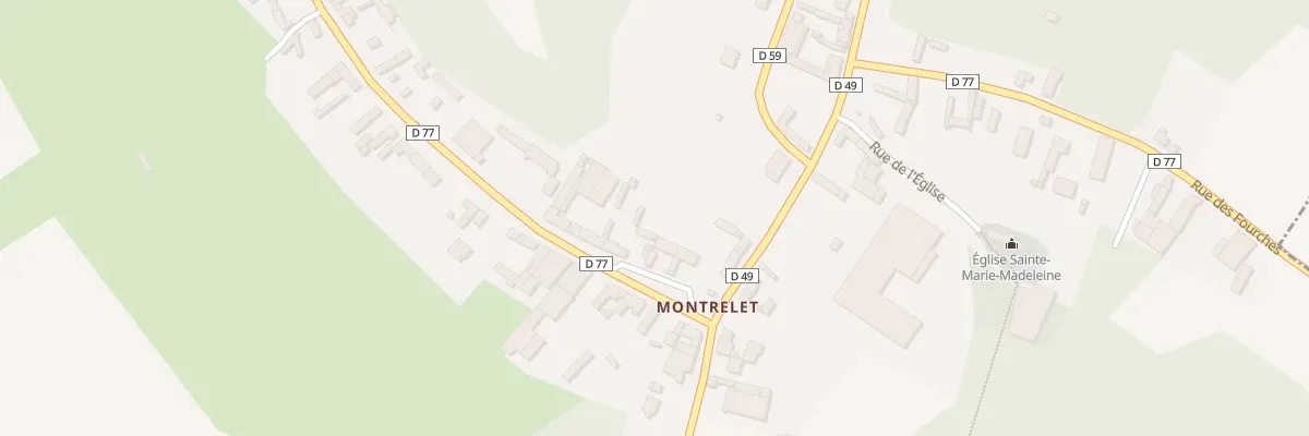 Plan du 8 Rue de Berneuil à Fieffes-Montrelet