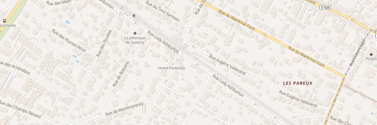 Plan du 39 Rue de Vaucelles à Taverny