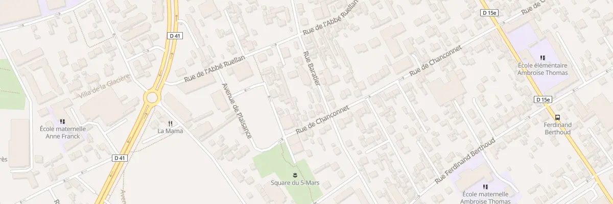 Plan du 96 Rue de Chanconnet à Argenteuil
