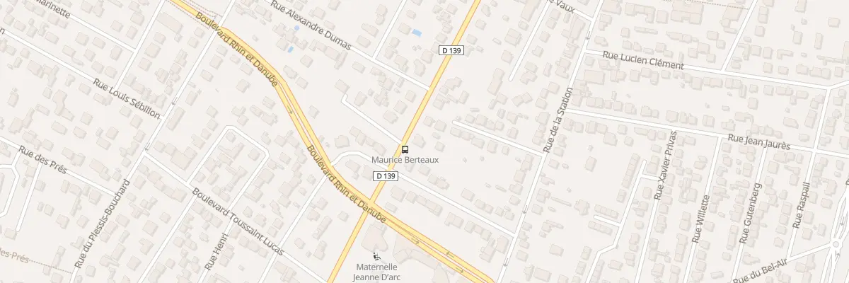 Plan du 54 Bd Maurice Berteaux à Franconville