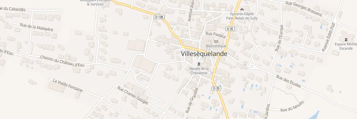 Plan du 2 Av Marcellin Albert à Villesèquelande