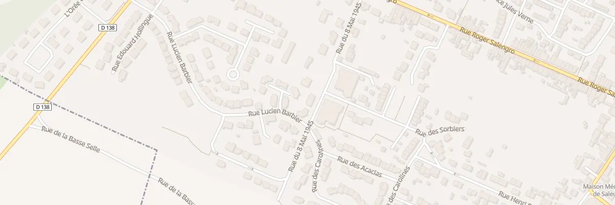 Plan du 12 Rue du Huit Mai 1945 à Saleux