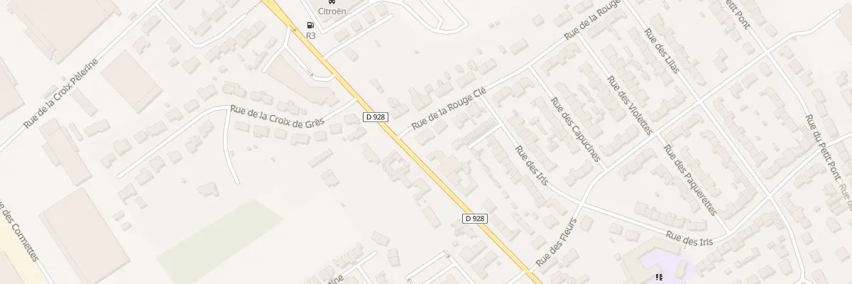 Plan du 2 Rue de la Rouge Clef à Saint-Martin-lez-Tatinghem