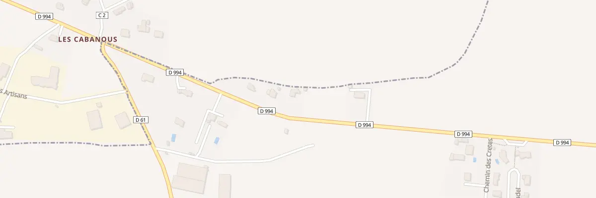 Plan du 5093 Cabanous à Roussennac