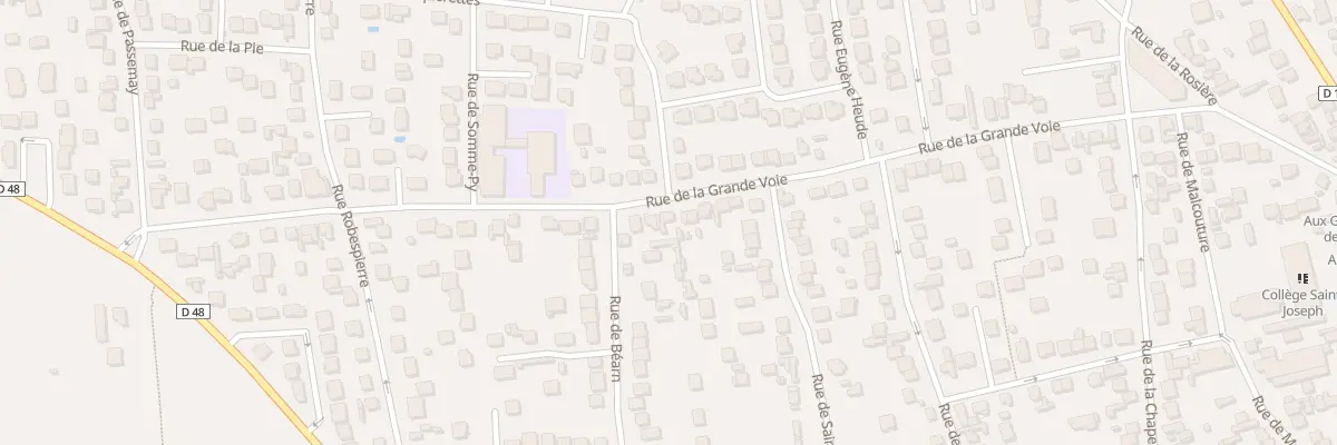 Plan du 65 Rue de la Grande Voie à Argenteuil