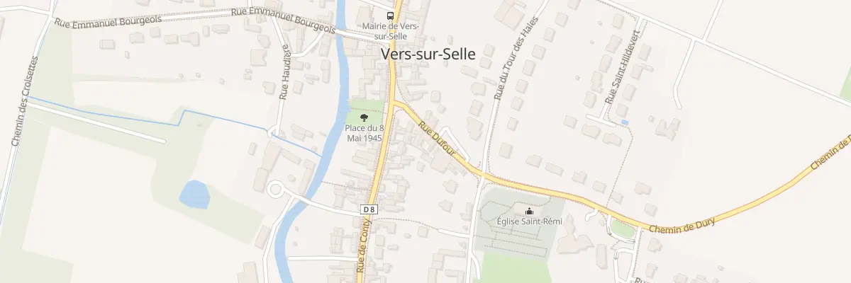 Plan du 5 Rue Dufour à Vers-sur-Selle