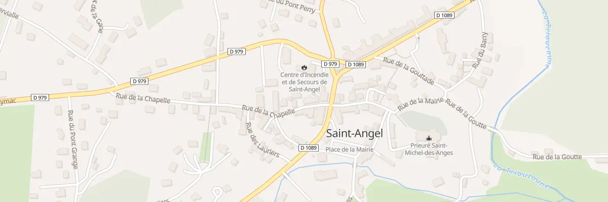 Plan du 10 Rue de la Chapelle à Saint-Angel