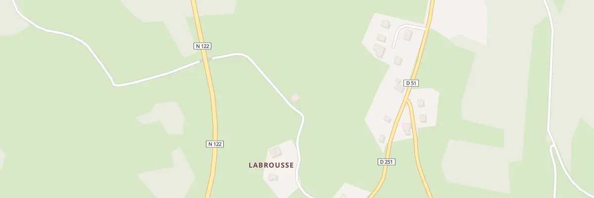 Plan du 6 Labrousse à Cayrols