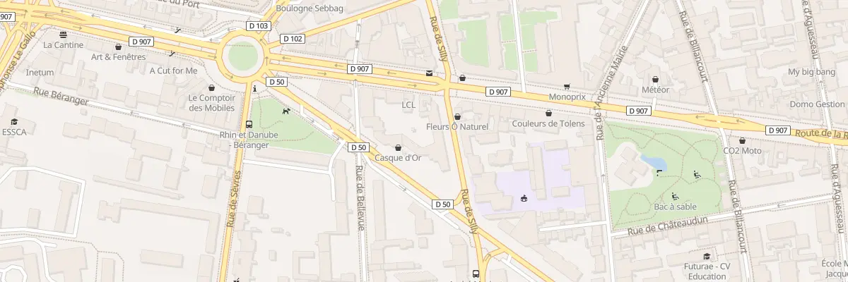 Plan du 26 Rue de Silly à Boulogne-Billancourt