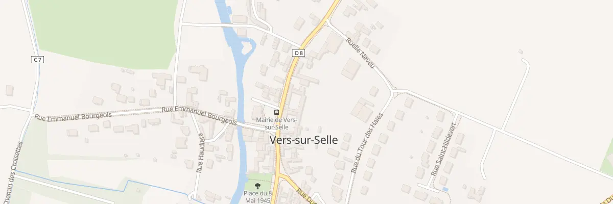 Plan du 14 Rue de Conty à Vers-sur-Selle